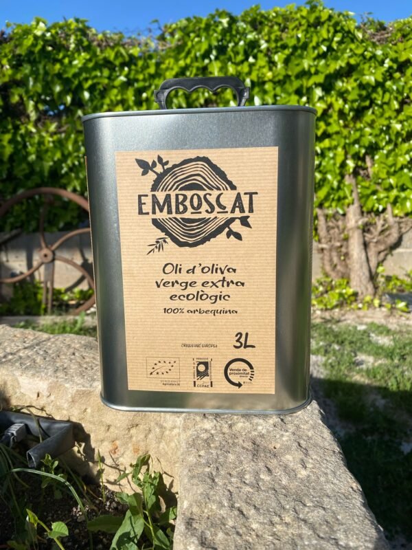 Oli d'oliva verge extra ecològic (Bidón 3L)